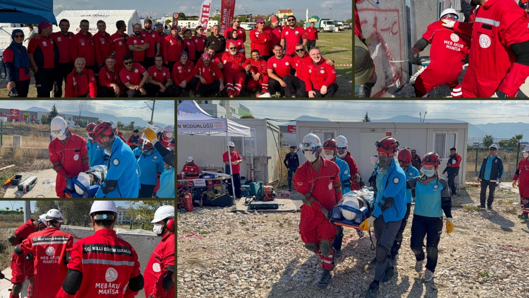 MEB AKUB Ekibi, Ege Bölge Tatbikatında Görev Başında