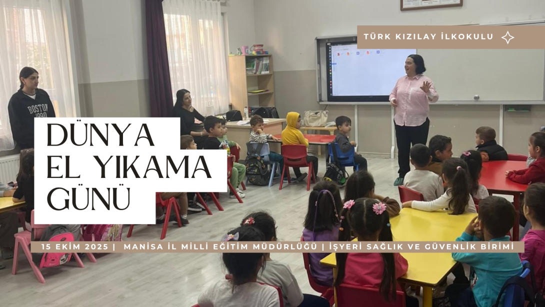 15 Ekim Dünya El Yıkama Günü 