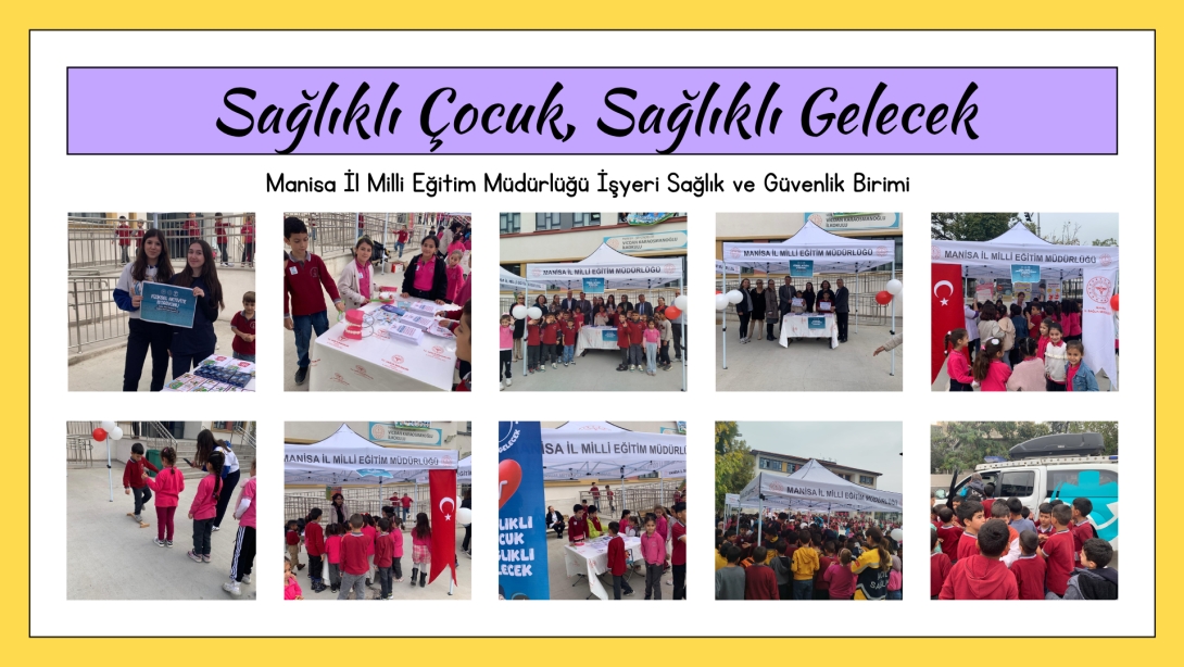 Sağlıklı Çocuk, Sağlıklı Gelecek Projesi Kapsamında Farkındalık Etkinliği Düzenlendi